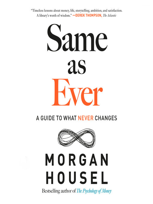 Title details for Same as Ever by Morgan Housel - Wait list